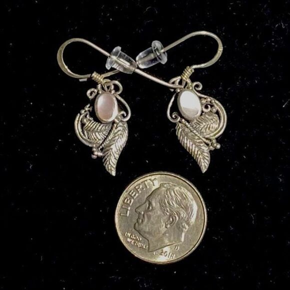 ALC Striking Moonstone & Sterling 925 Silver Dangle - Picture 8 of 9